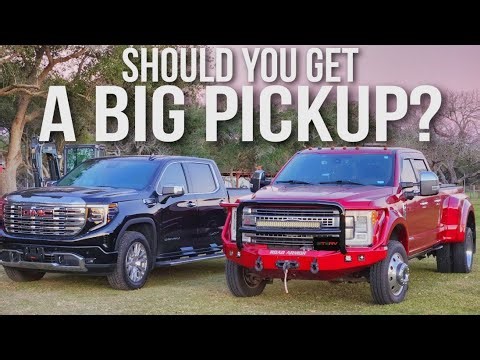 Should you get a Big Dually or 1/2-Ton Pickup Truck?