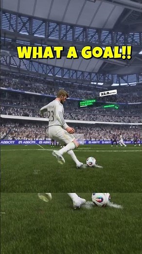David Beckham Free Kick Goal | FC 26 Gameplay | INSANE Top Corner Strike! #fc26 #realmadrid #fc25