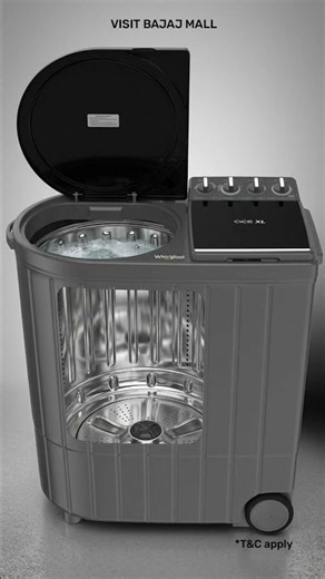 🧺 Whirlpool 10 Kg Semi Automatic Washing Machine Review | Large Capacity & Powerful Wash Performance