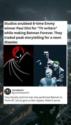 The Neon Knight’s Fall: Why Snubbing Paul Dini Derailed the Dark Knight