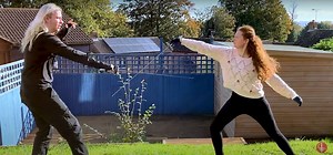 Jill Bearup Was Trained in Stage Combat and She Proves That With Weapons, Size Does Matter — GeekTyrant