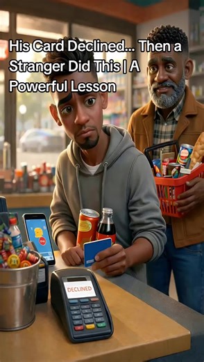 A young man tries to pay for a snack at a neighborhood store, but his card keeps declining. Frustrated and embarrassed, he decides to walk away. Then an older man quietly steps in and pays the small bill. What follows is a conversation Marcus will never forget — a lesson about pride, kindness, and the power of helping someone when they need it most. Sometimes the smallest acts can change someone’s entire perspective. Remember: One day, be the help. #shortfilm #lifelesson #KindnessMatters #payitf