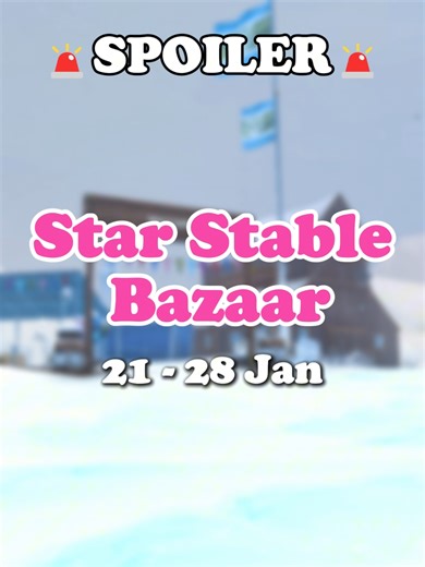 January Bazaar spoiler in Star Stable Online! The Criollo, Jorvik Wild, Icelandic Horse, Dartmoor Pony and Embermane & Soulsteed will be on sale at the Moorland Lighthouse from 21 to 28 January. Which one is your favorite? 🐴✨ #starstableonline #starstable #sso #spoiler #january #bazaar