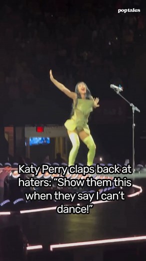 1.9M views · 6.3K reactions | Katy Perry claps back at haters while singing ‘Last Friday Night’ in Houston: ‘’Show them this when they say I can’t dance!’’ #katyperry #katycats #thelifetimestour #lifetimestour #celebrity #celebrityreels #celebritynews #celebritygossip #celebrities #viral #viralreels #funny #funnyreels #wtf #lmao | Pop Tales | Facebook