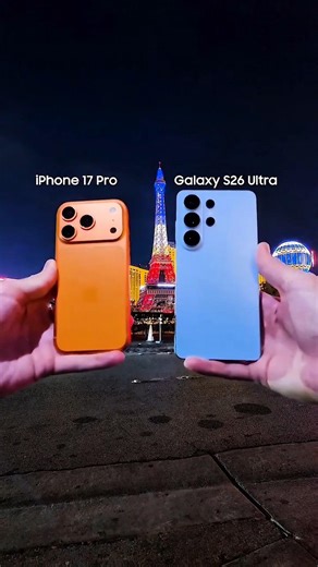 Who won? 📸 Galaxy S26 Ultra vs iPhone 17 Pro #shorts #iphone17pro #galaxys26ultra #viral #trending