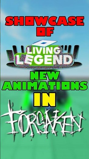 Showcase Of New Living Legend John Doe Animations In Forsaken!!! #forsaken #roblox #viral #shorts