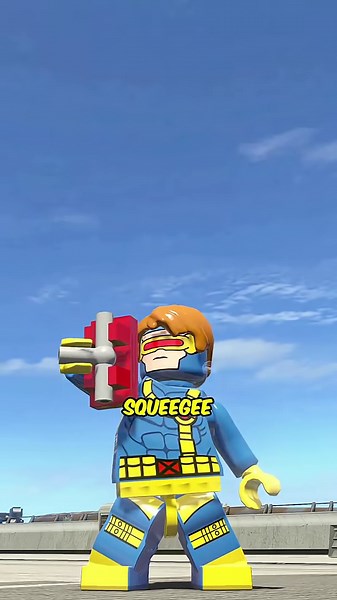 Did you know about the X-Men animations in Lego Marvel Super Heroes? #videogames #legomarvel