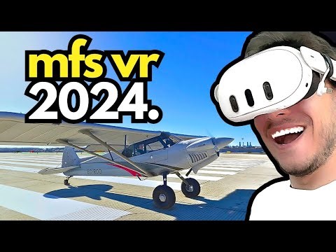 REALIDAD VIRTUAL en FLIGHT SIMULATOR 2024 (Meta QUEST)
