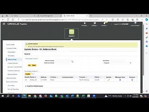 Supplier Creation in Oracle EBS R12 Payables