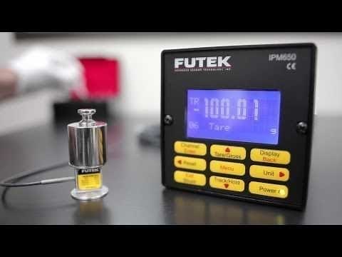 Digital Load Cell Indicator | Intelligent Panel Mount Load Cell Display | FUTEK IPM650