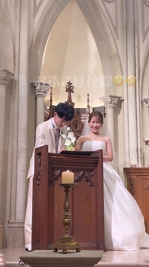 ウエディングドレス試着とリボンボンネの魅力