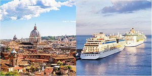 How to get from Rome to Civitavecchia Sea Port by train 🚄 car 🚕 taxi