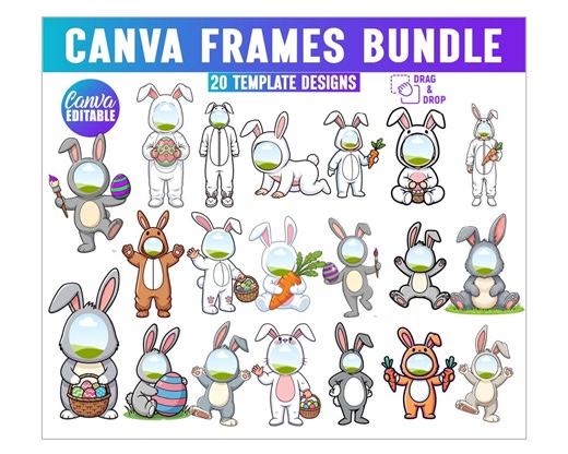 20 Easter Egg Costume Bunny Canva Template, Your Own Face Photo Template, Easter Egg Bunny Costumes, Kids Easter Bunny Party Canva Template - Etsy Australia