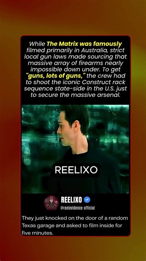 The Real Reason The Matrix Guns Scene Was Shot In US