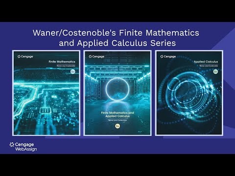 Waner/Costenoble’s Finite Math & Applied Calculus in WebAssign