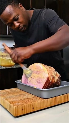 Honey Mustard Glazed Spiral Ham!!