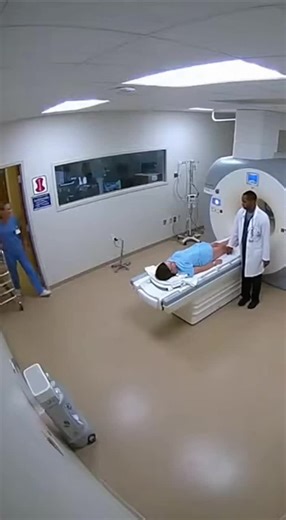 MRI Machine Incident Caught on Hospital CCTV