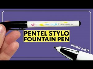 Pentel Stylo Fountain Pen TEST