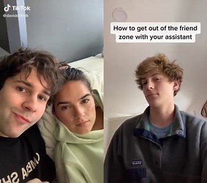 Maximus Russo and Sophie Taylor's Hilarious Moment with David Dobrik's Assistant