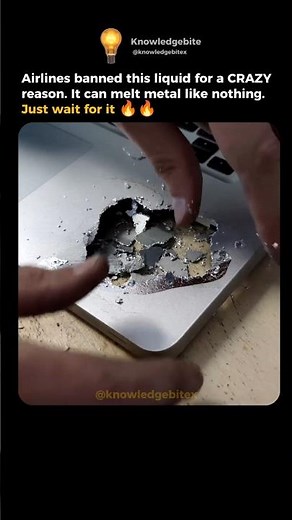 This liquid destroys metal