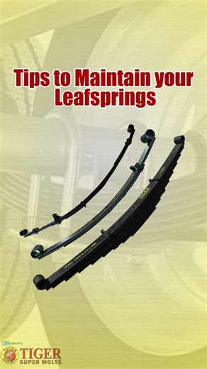 Your ride feeling bumpy? Might be your leaf springs. Check for cracks, rust, or sagging — and if it’s worn out, don’t risk it. Learn more on maintaining your leafsprings: https://roberts.com.ph/blog/tips-for-maintaining-leaf-springs/ Switch to Tiger Super Molye for strong and stable support every drive. #TigerSuperMolye #HeavyDutySupport | Tiger Super Molye