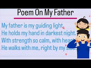 Poem On Father's Day | Happy Father's Day Poem | Papa Par Kavita | Best Poem On Father | Poem On Dad