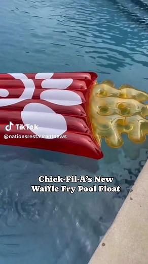 Chick-fil-A has launched a new summer merchandise collection, complete with a Pickle Pickle Pickleball set, waffle fry pool float, cow print bucket hat, towel, water bottle, a branded backpack cooler, and more. Additionally, the company has announced it is making its fan collections permanent through its new online shop. Click the link in bio to read more. #chickfila #summer #summerfloat #pool #poolfloat #poolparty #poolday #pooltime #summerdays #ilovesummer #merch #fastfood #wafflefries #french