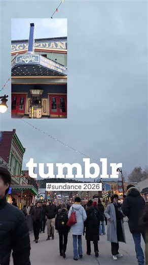 Tumblr on Instagram: "sundance 2026 but make it tumblr join @fangirl.central aka smoke and stack as they celebrate all things fandom in park city! 🎞️ ☀️comment ur fave fandom ☀️ stay seated for more coverage 🔜 #sundancefilmfestival #tumblr"