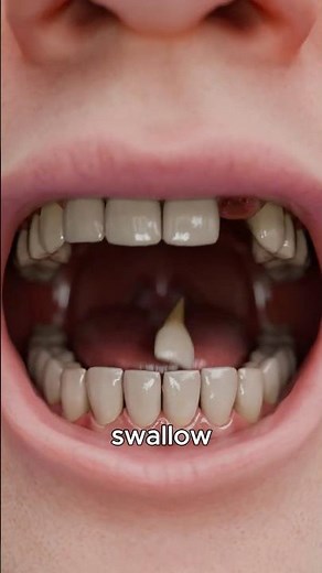 What Happens if You Swallow a Tooth 🤔