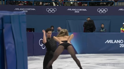 Emilea Zingas and Vadym Kolesnik just took Poison and Something In Your Eyes to the ice at the 2026 Olympic Winter Games and made it look too easy ⛸️🔥 Who else caught this performance 👀 #BellBivDeVoe #BBD #Poison #Olympics #FigureSkating