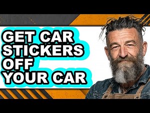 How to Get Car Stickers Off Your Car (easy Method)