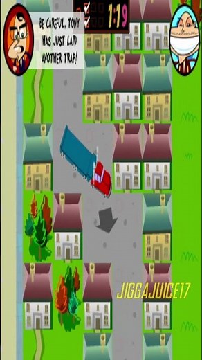 Skatoony - Truckatoony Shockwave Game Gameplay