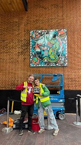 Another sighting of The Bristol Croc 🐊 📍Cabot Circus 🎨Lucas Antics | Visit Bristol