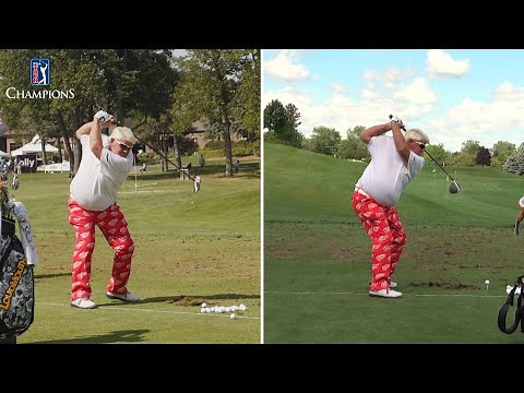 Full John Daly range session at The Ally Challenge