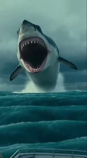 Megalodon Attacks Boat