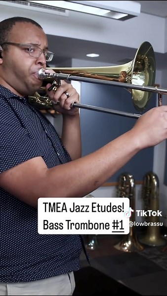 Jazz Bass Trombone Etude: Mastering the First Piece