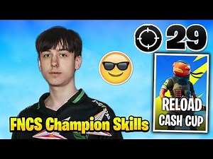 PeterBot Shows Off His FNCS Champion Skills at the Reload Duo Cash Cup