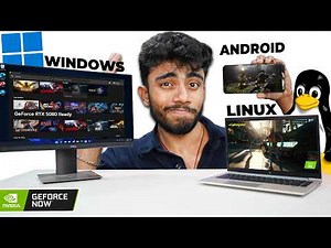 Nvidia Geforce Now- in India!🤩 Cloud Gaming on Windows, Linux & Android- Live Test Ultra Low Price🔥