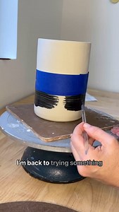 40K views · 1.9K reactions | Back to my painters tape tricks! I love this time of year for sparking new ideas and not feeling rushed to produce as much. I promise I’ll share the results after I glaze and fire this piece! #seattleart #seattleartist #handmadepottery #modernceramics #pottery #ceramics #jenniferspringceramics #handmadeceramics #ceramica #contemporaryceramics #handcarved | Jennifer Spring Ceramics | Facebook