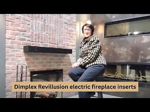 Dimplex Revillusion electric fireplace inserts #dimplex #electricfireplace #electricfire
