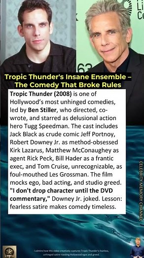 Tropic Thunder's Insane Ensemble – The Comedy That Broke Rules