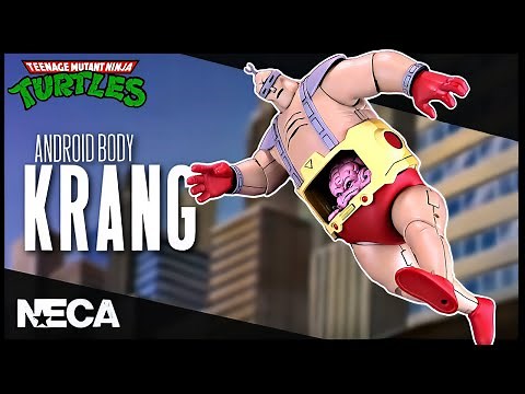 NECA Toys Teenage Mutant Ninja Turtles The Wrath of Krang | Figure Review