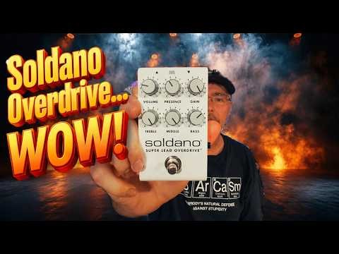 The Soldano SLO Super Lead Overdrive Pedal... Just Wow!