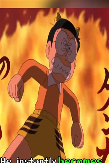 Shorts That Turn You Into Demons! #doraemon #animation #fyp #usa#cartoon