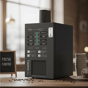 Fully Automated Coffee Vending Machine for Retail and Wholesale
