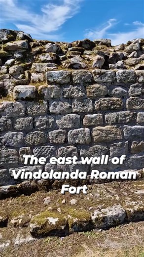 The east wall of Vindolanda Roman Fort in Northumberland, England. Looking forward to digging there in April/May. | International Man of History