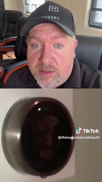 Demonic Face Appears During Catoptromancy Session