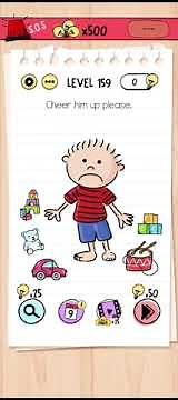 Brain Test Level 159 Walkthrough