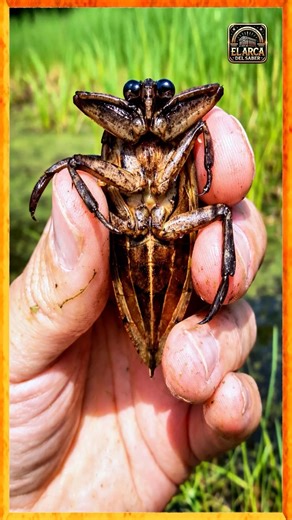This GIANT INSECT hunts snakes and carries eggs on its BACK! 🐍🐛