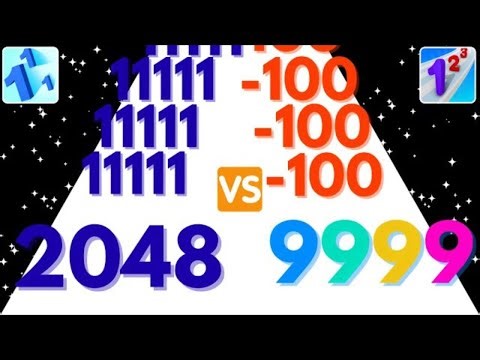 Number Master Run & Merge 🆚 Number Merge Run Shooting All Levels Speedrun Android IOS EP1